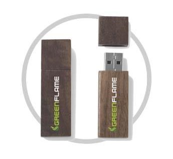 USB Holz